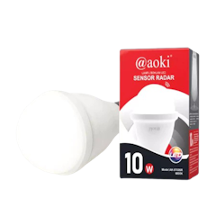 AOKI Lampu Bohlam LED Sensor Radar 10W