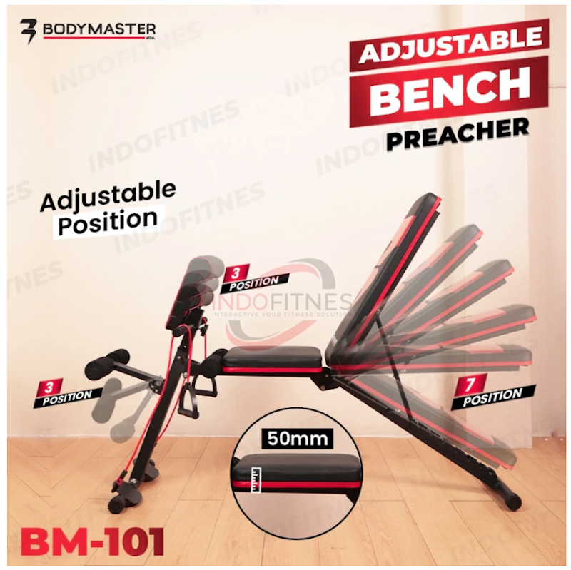 Bodymaster Adjustable Preacher Bench 3