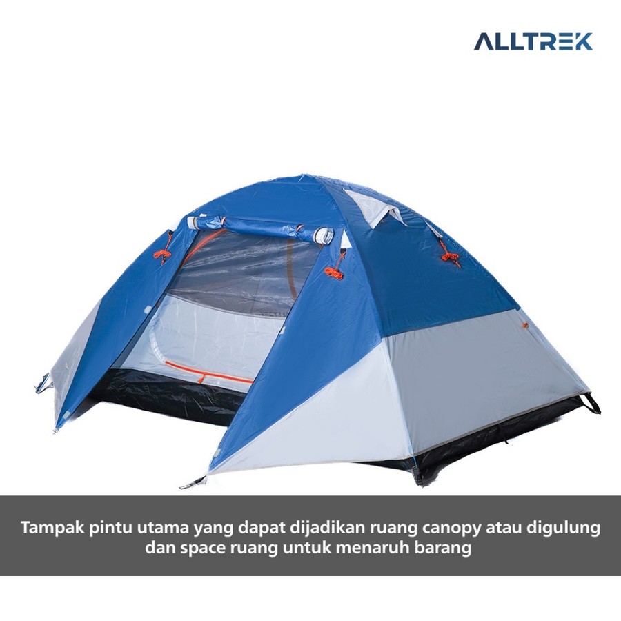 Alltrek Outdoorindo Perkasa ALLTREK Kenaru Tenda Hiking 2 Person