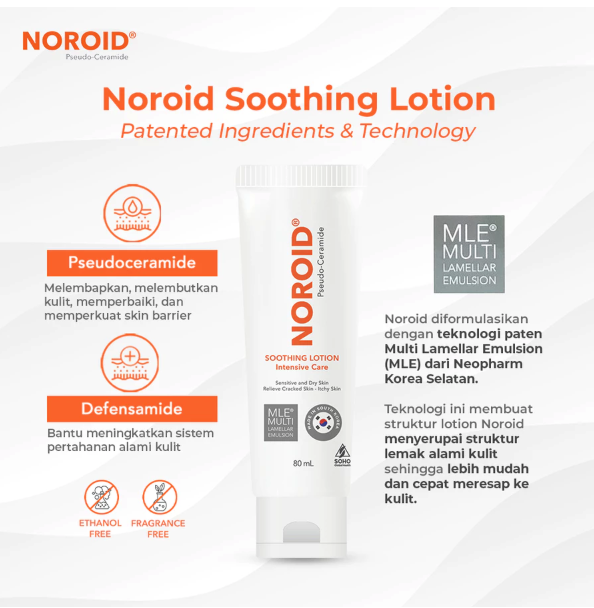 Soho Industri Pharmasi Noroid Soothing Lotion