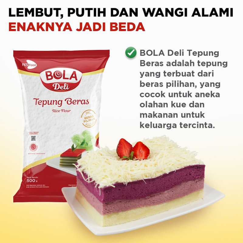BOLA Deli Tepung Beras 3