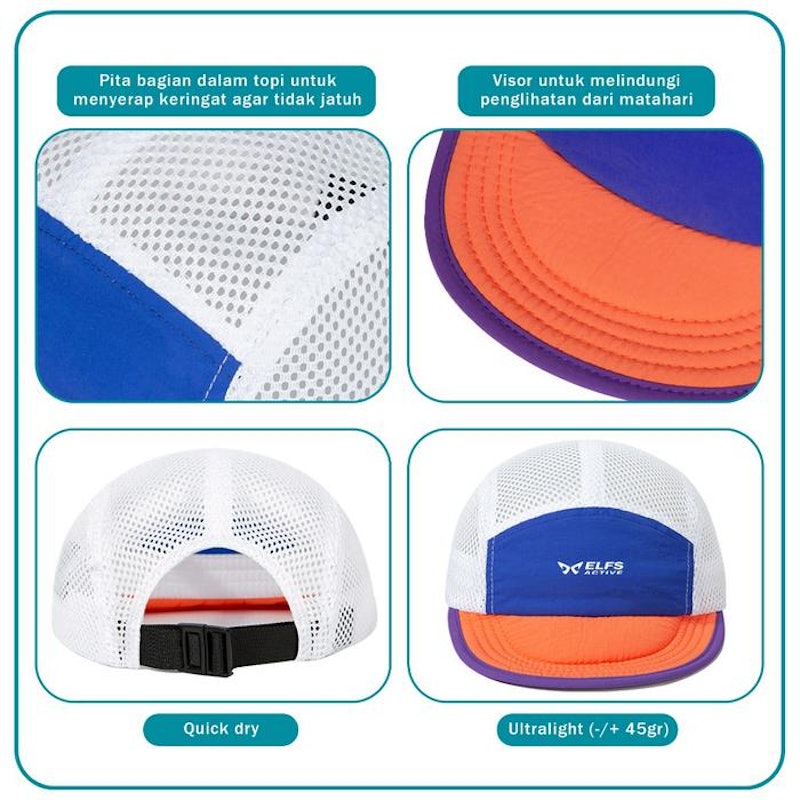 ELFS Active Ultralight Running Cap 3