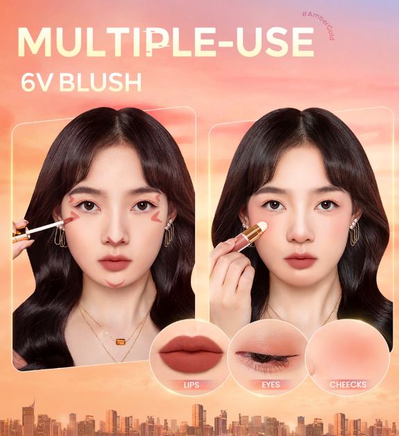 #AmberGold Velvet Matte Lip Clay 4
