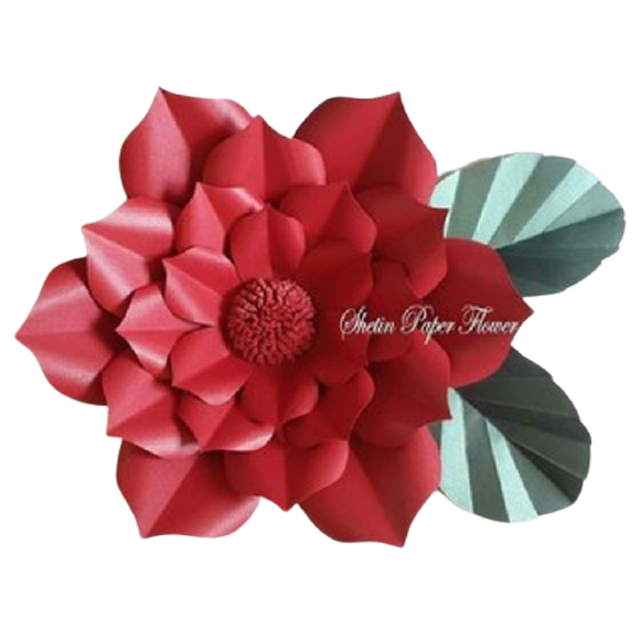 Paper Flower Backdrop Ukuran Besar 1