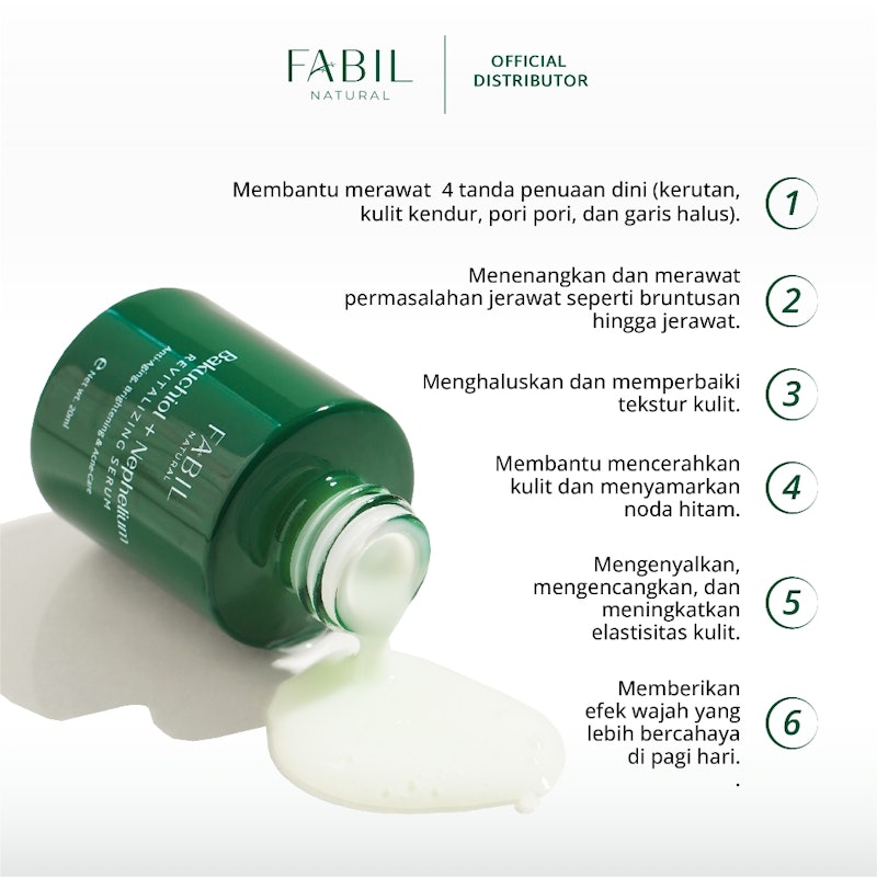 Fabil Natural Bakuchiol + Nephelium Revitalizing Serum 5