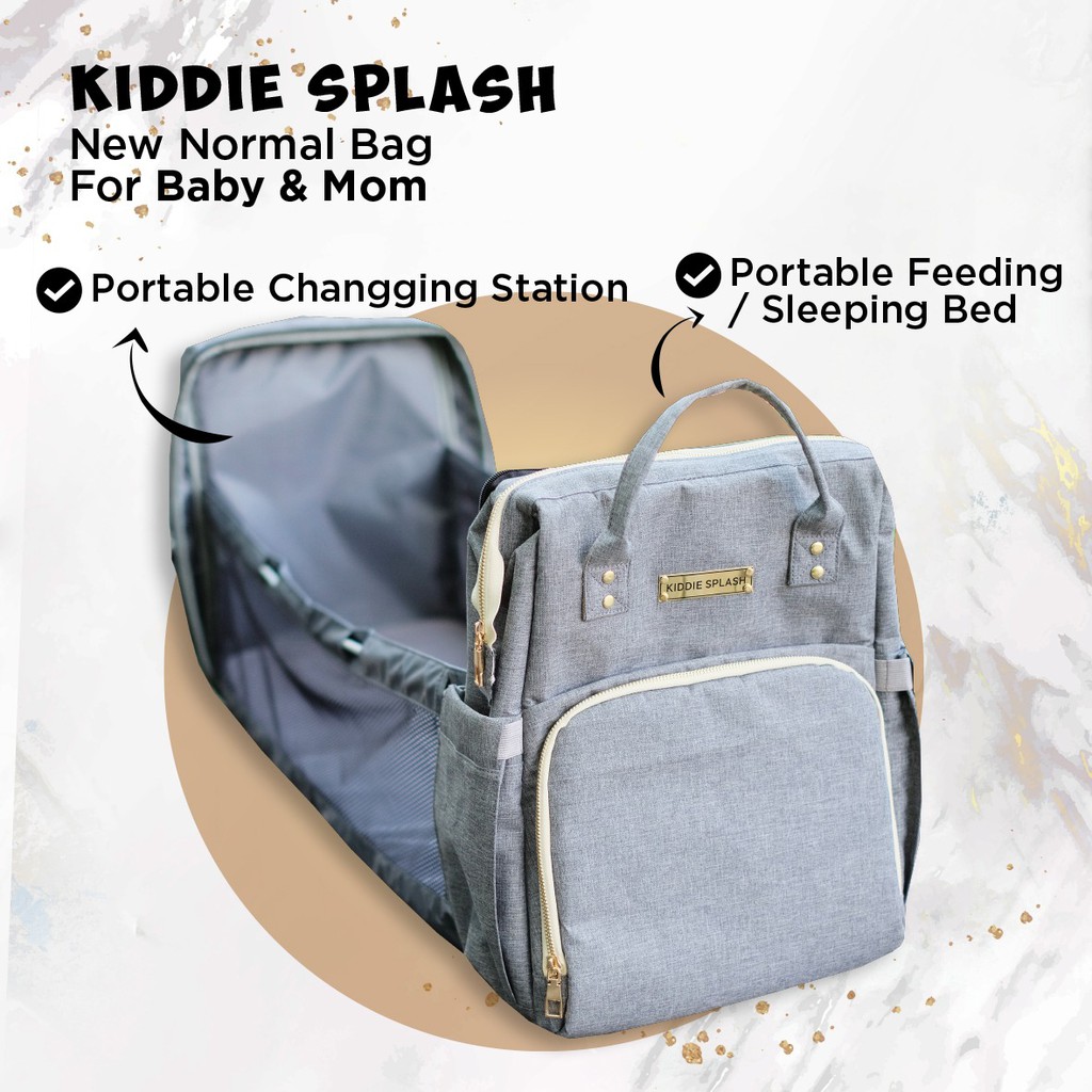 Kiddie Splash Kiddie Splash Diaper Bag Multifunction 2