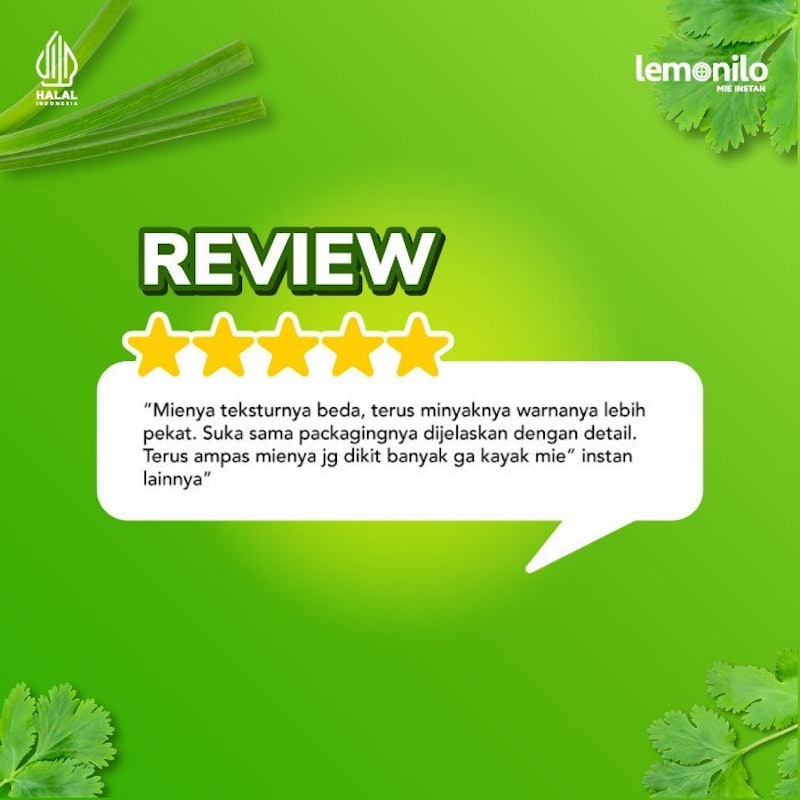 Lemonilo Mie Instan Kuah Ayam Bawang 5