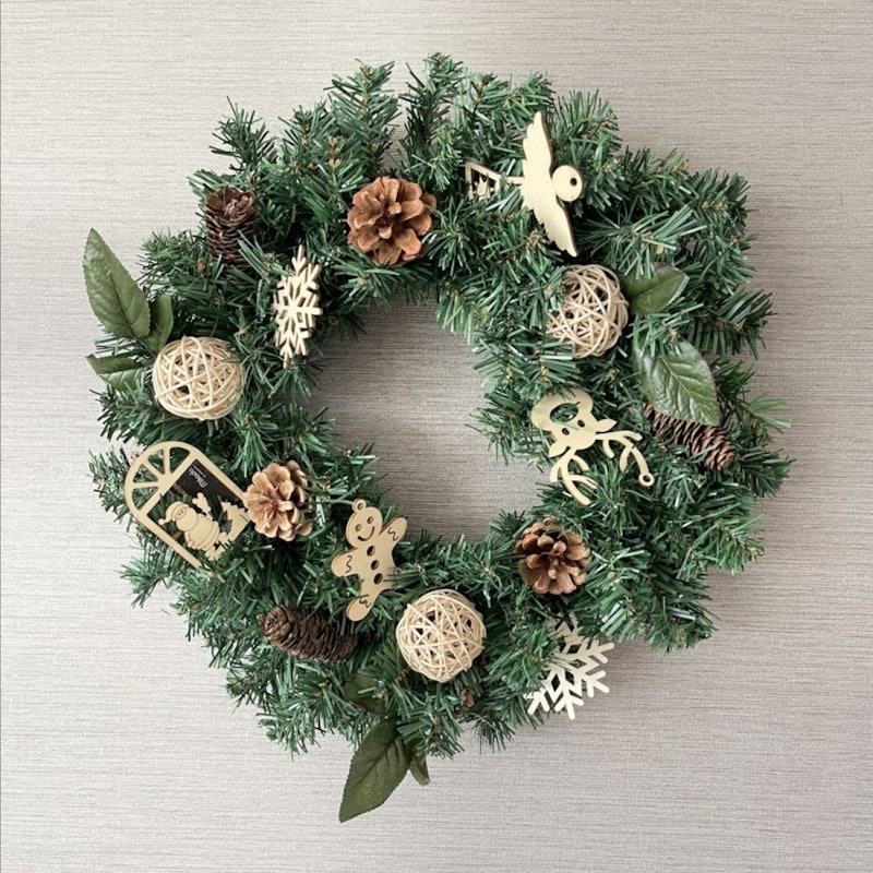 Mikado Christmas Wreath 2