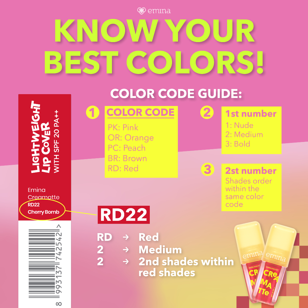 Paragon Technology and Innovation Emina Creamatte (Cherry Bomb)