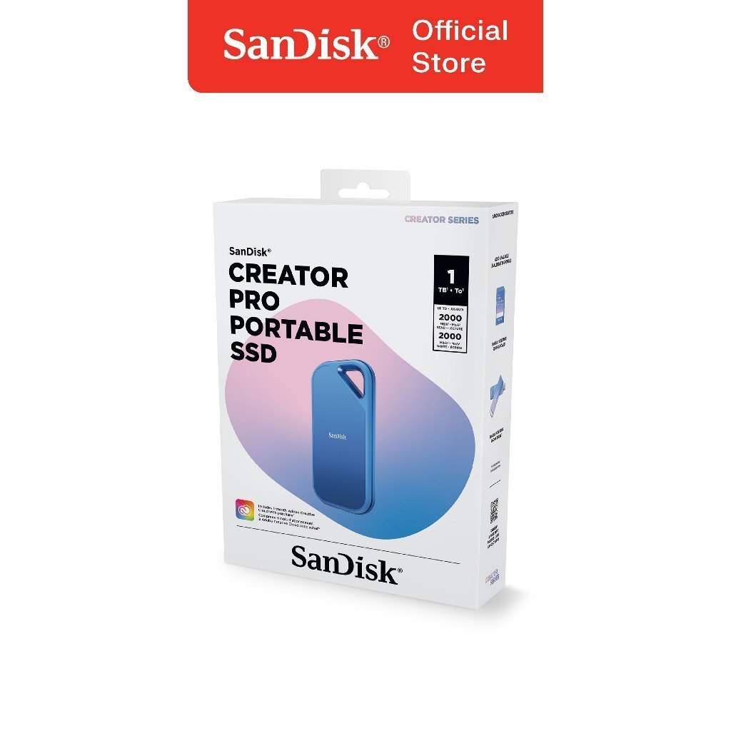 SanDisk Creator Pro Portable SSD E81C 1TB 5