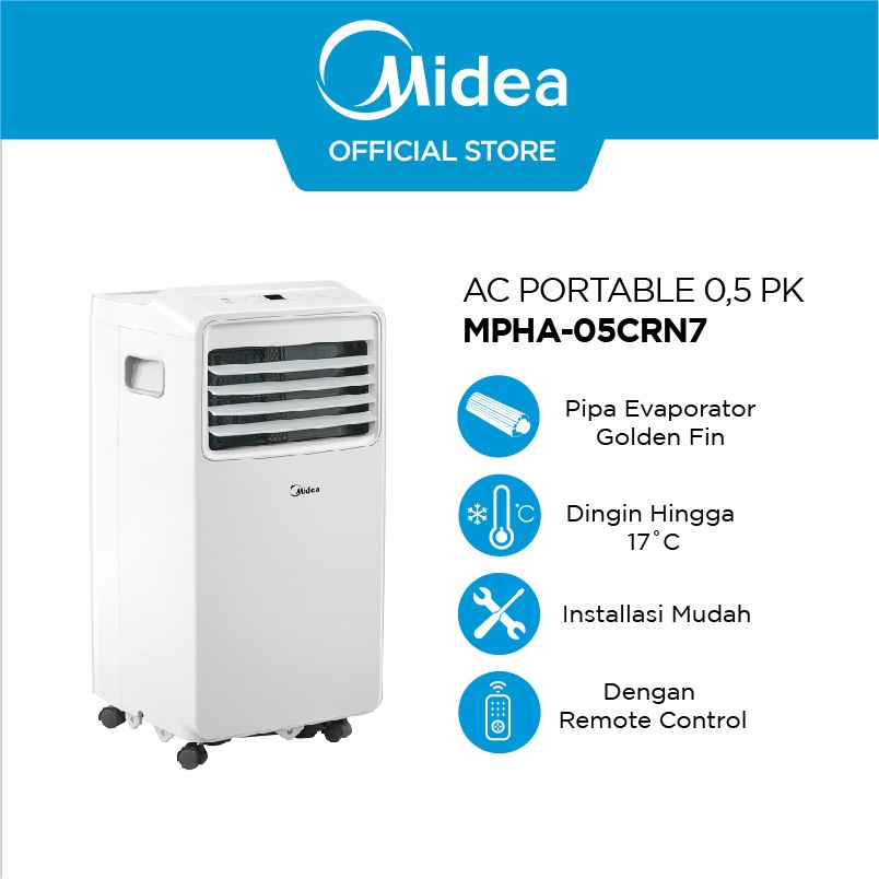 Midea Planet Indonesia Midea AC Portable 0.5 PK MPHA-05CRN7