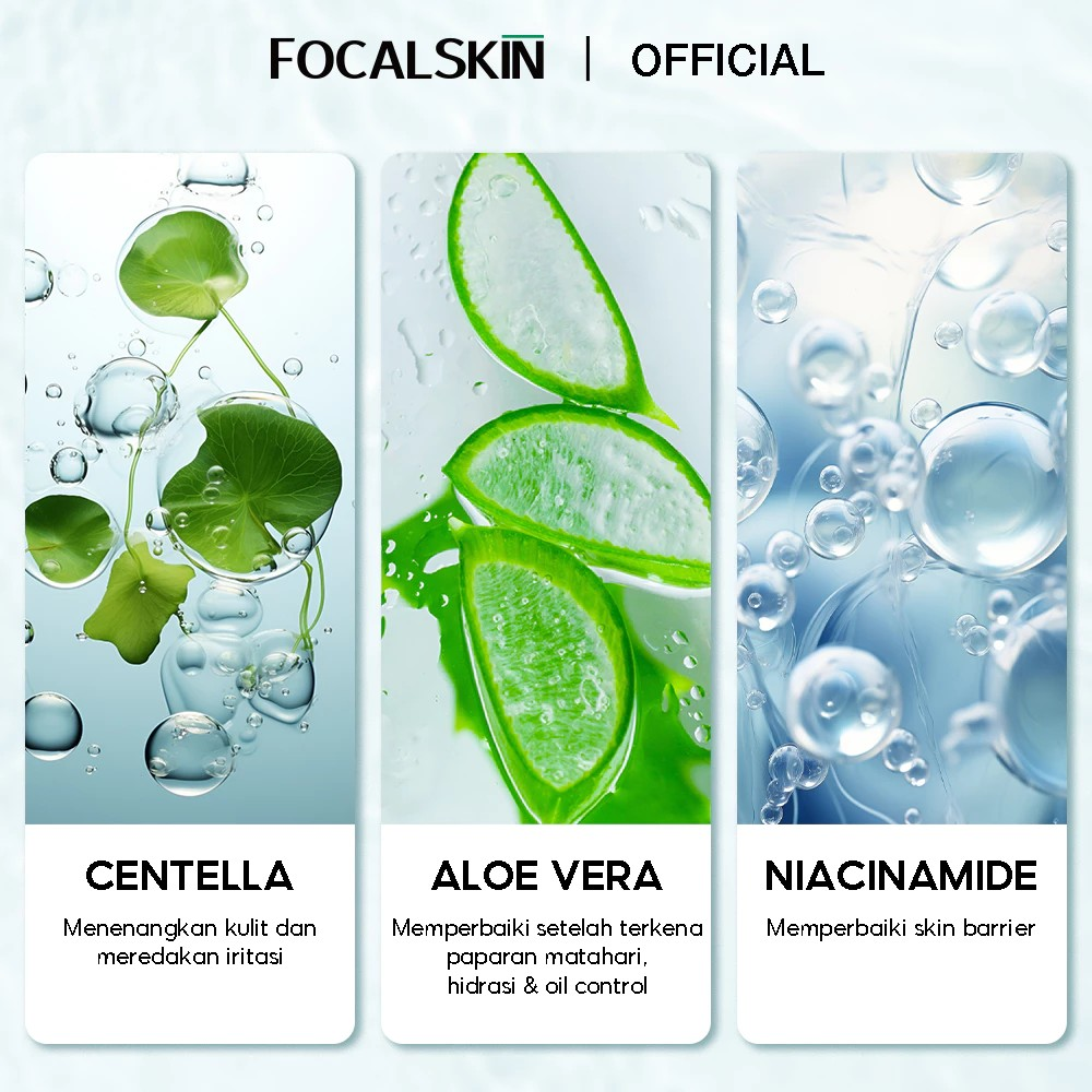 FCL Internasional Indonesia FOCALSKIN Instant Repair Hydrating Essence Mask