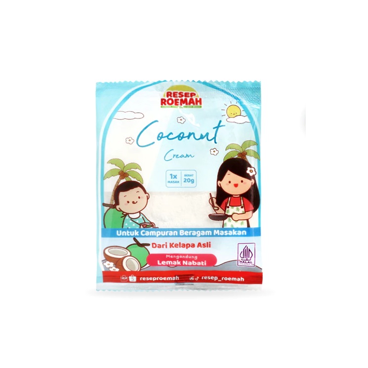 Resep Roemah Organic Coconut Cream