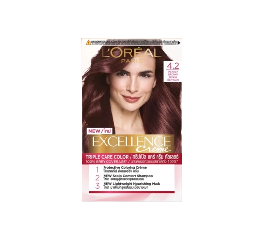 L’Oréal Paris ｜ Excellence Crème 4.2 Pearly Brown