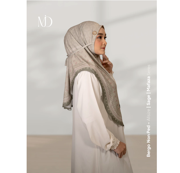 Mudymudy Trendy MUDY Bergo Maryam Motif 