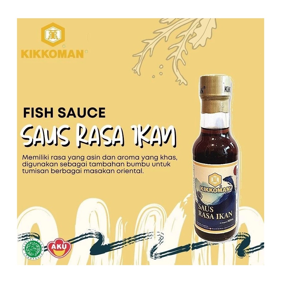Kikkoman Akufood Indonesia Kikkoman Saus Rasa Ikan