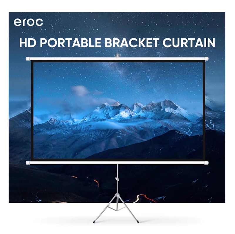 EROC Screen Proyektor with Tripod 84" 3