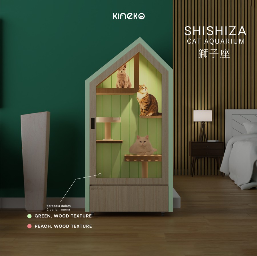 SHISHIZA Cat Aquarium