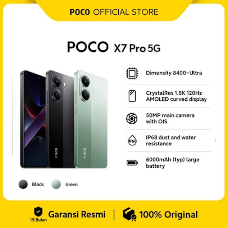 Xiaomi Communication Technology POCO X7 Pro 5G