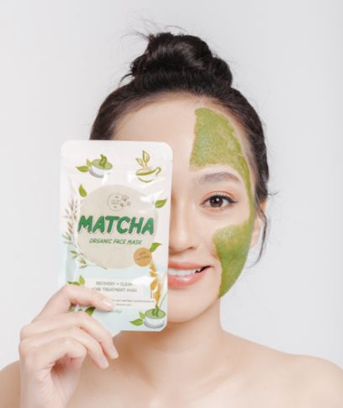 Matcha Organic Face Mask 4