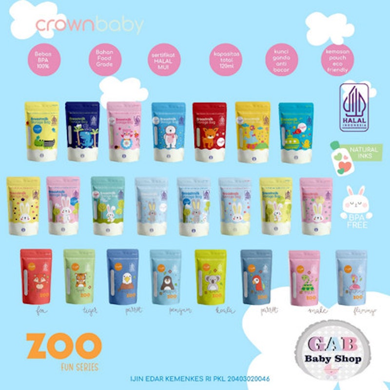 Crownbaby Breastmilk Storage Bag