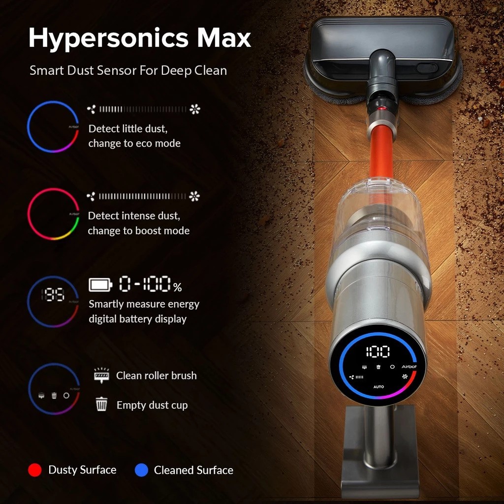Airbot Hypersonics MAX Cordless Vacuum Cleaner 2