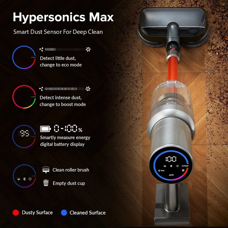 Airbot Hypersonics MAX Cordless Vacuum Cleaner 2
