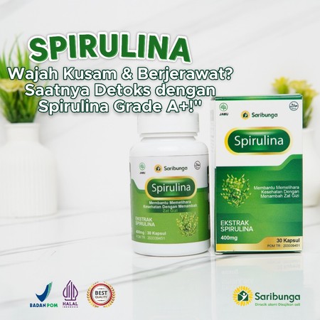 Saribunga Indonesia Sari Bunga Spirulina 
