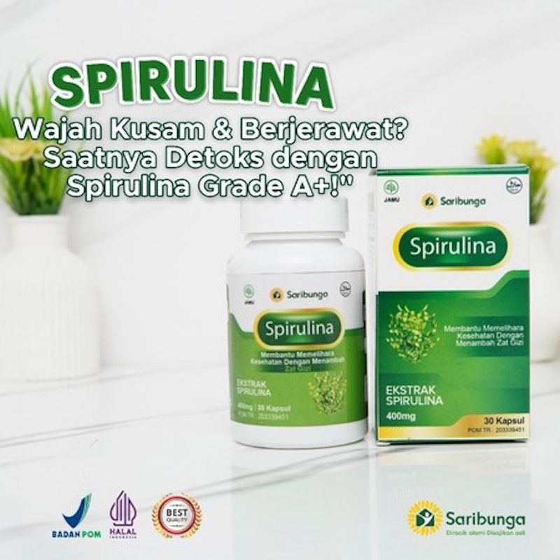 Sari Bunga Spirulina 4