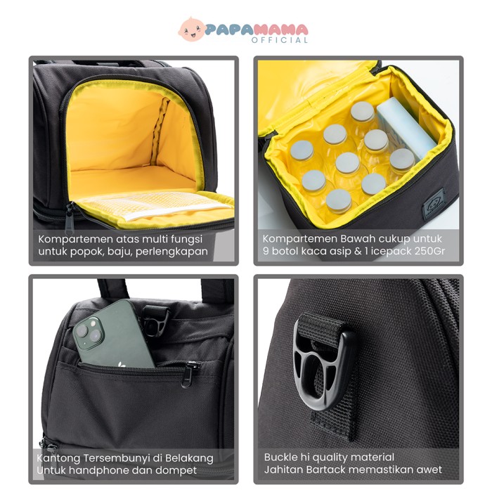  Papamama Babyshop Papamama Onel Cooler Bag 3 in 1  3001