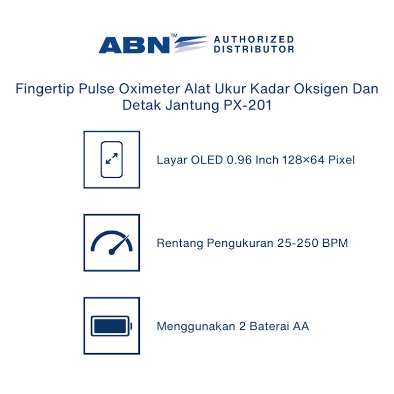 ABN Fingertip Pulse Oximeter PX-201