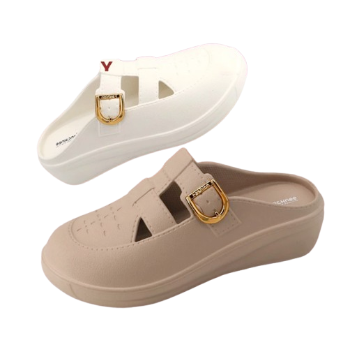 Tefansy Sandal Wedges Jelly Wanita