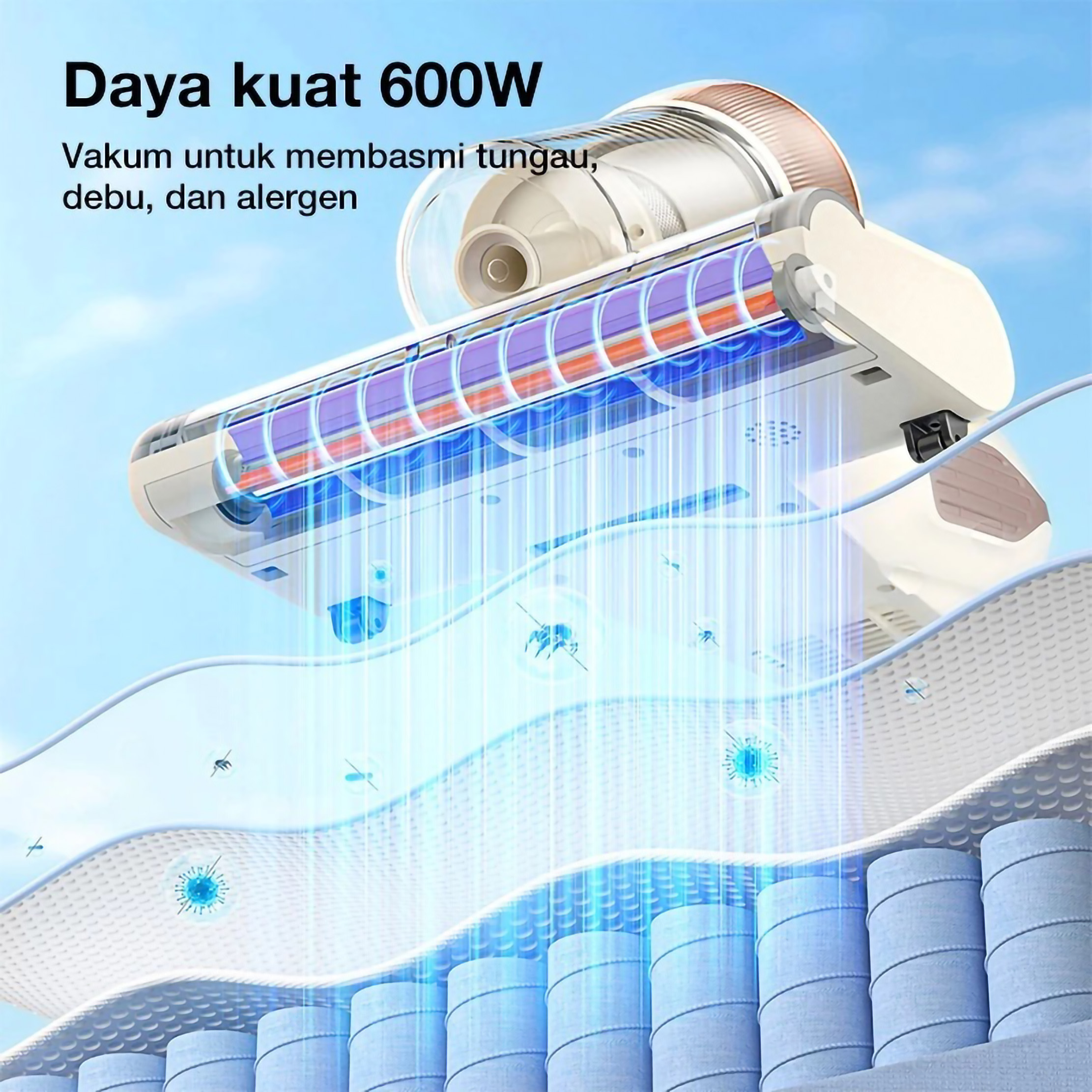 KingClean Electric JIMMY Anti-mite Vacuum Cleaner BX6 Lite