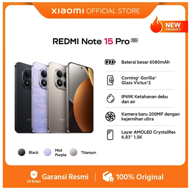 Xiaomi Communication Technology Redmi Note 15 Pro 5G