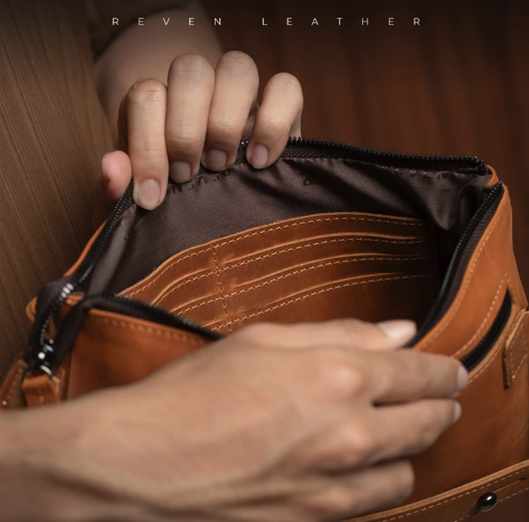 Reven Kreatif Industri Reven Leather Lisbon Handbag