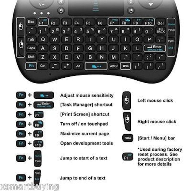  Mini Keyboard Wireless i8