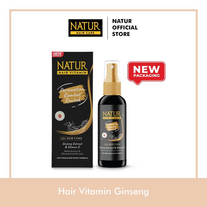 Gondowangi Tradisional Kosmetika Natur Hair Care Hair Vitamin Ginseng Extract & Vitamin E