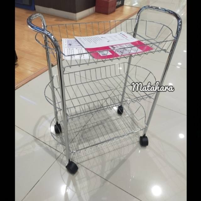 ACE Hardware Krishome Rak Troli 3 Tingkat