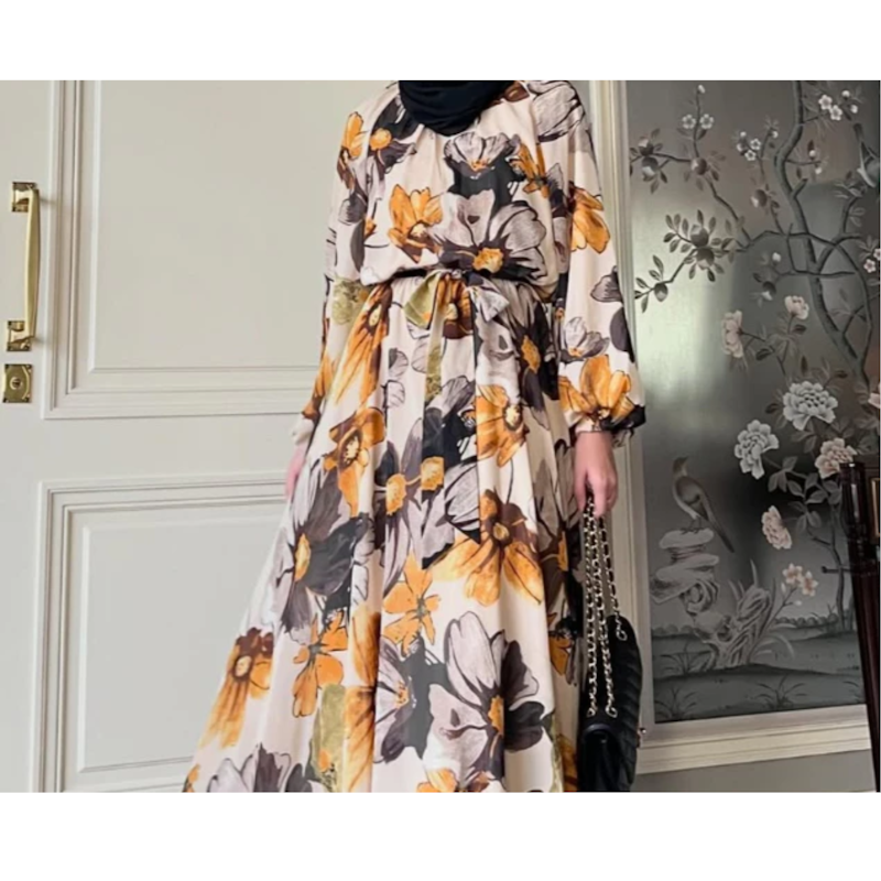 GONEGANI Scarlet Bloom Dress 2