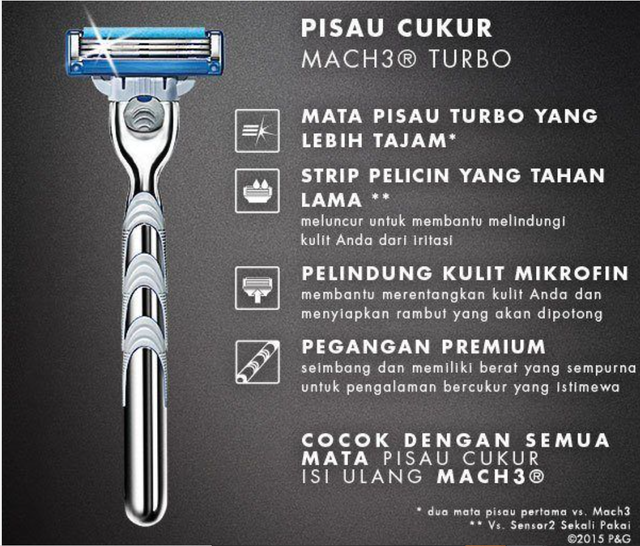 P&G Gillette® MACH3® Turbo