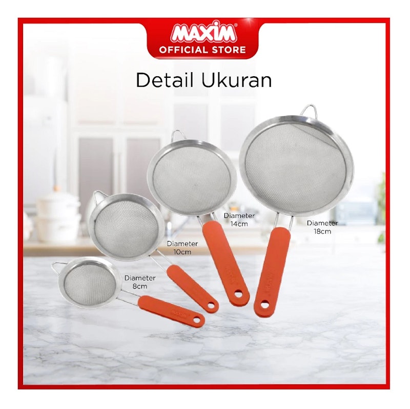 Maxim Professional Mesh Strainer 10 cm 5