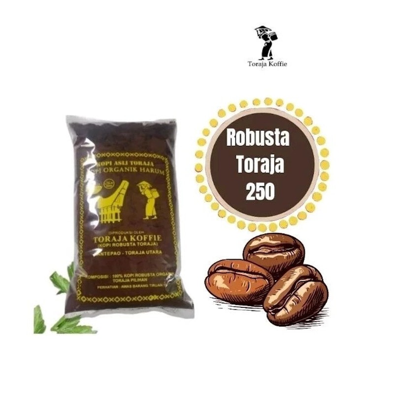 Toraja Koffie Kopi Organik Harum Robusta 4