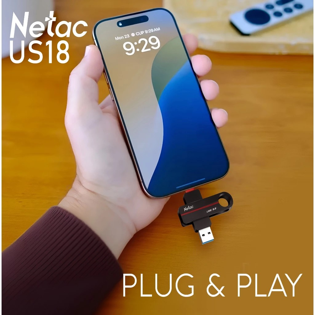 Netac OTG USB Flash Drive 32 GB 4
