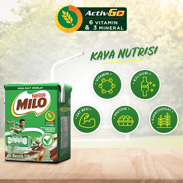 Nestlé Milo Activ-Go Cokelat UHT 