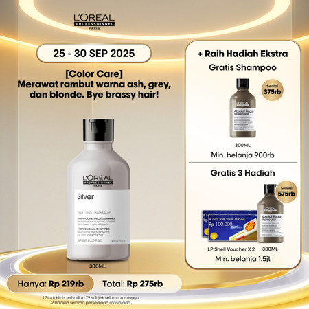 L'Oréal Indonesia  L’Oréal Professionnel Paris Serie Expert Silver Shampoo
