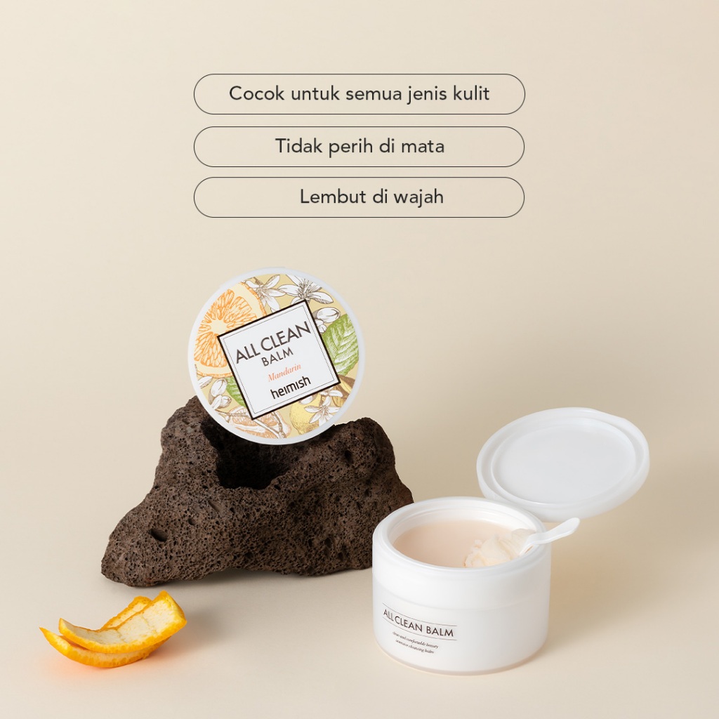 Oneand HEIMISH All Clean Balm Mandarin