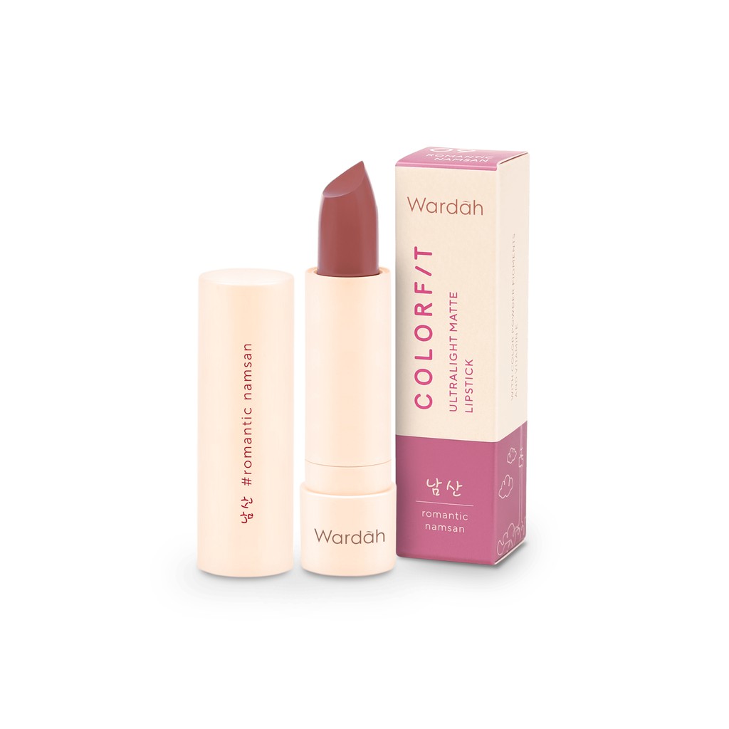 Wardah Colorft Ultralight Matte Lipstick Korea Edition 09 Romantic Namsan
