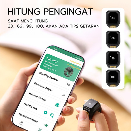  Jovitech Smart Zikr Ring  SR01