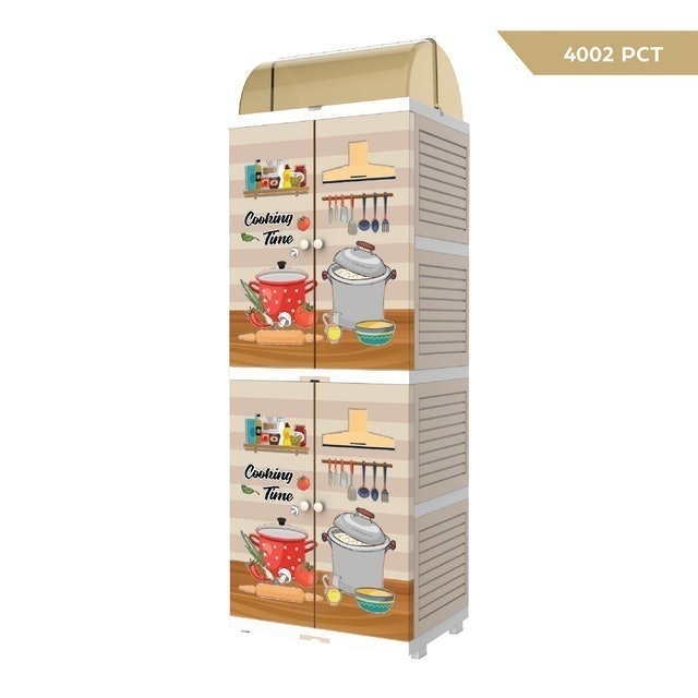 Naiba Mini Dish Rack Pantry 5 Susun 4002