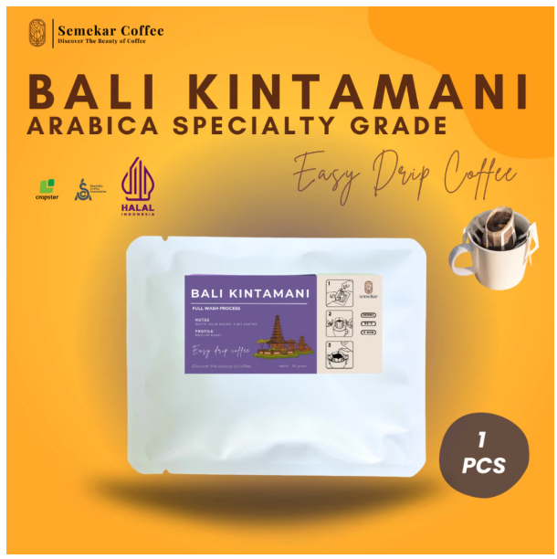 Semekar Coffee and Roastery Semekar Coffee Kopi Drip Bag Bali Kintamani Arabica